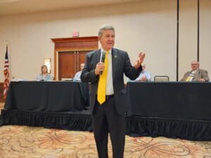 Secretary of State Mac Warner praises county clerks for running free, fair, clean elections